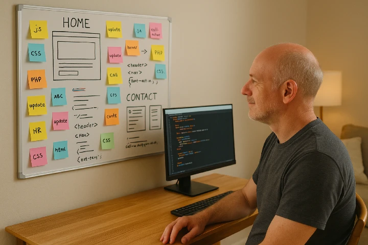 You're never too old to build something or help someone